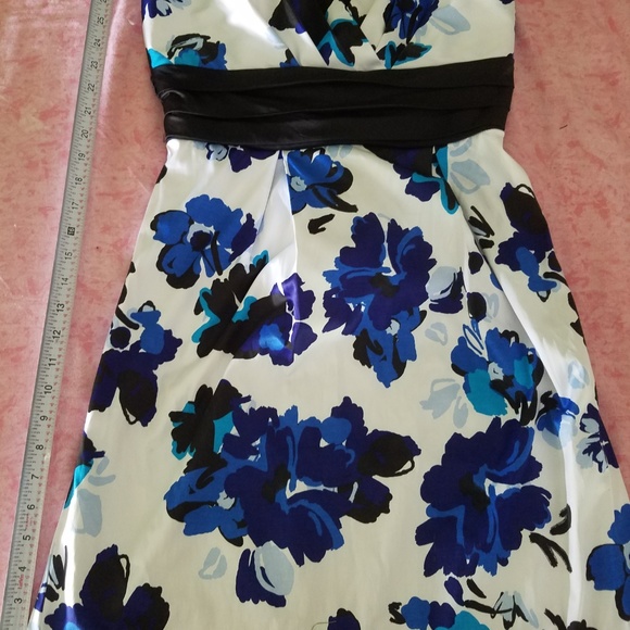 Trixxi Strapless White Floral Dress - Picture 4 of 8